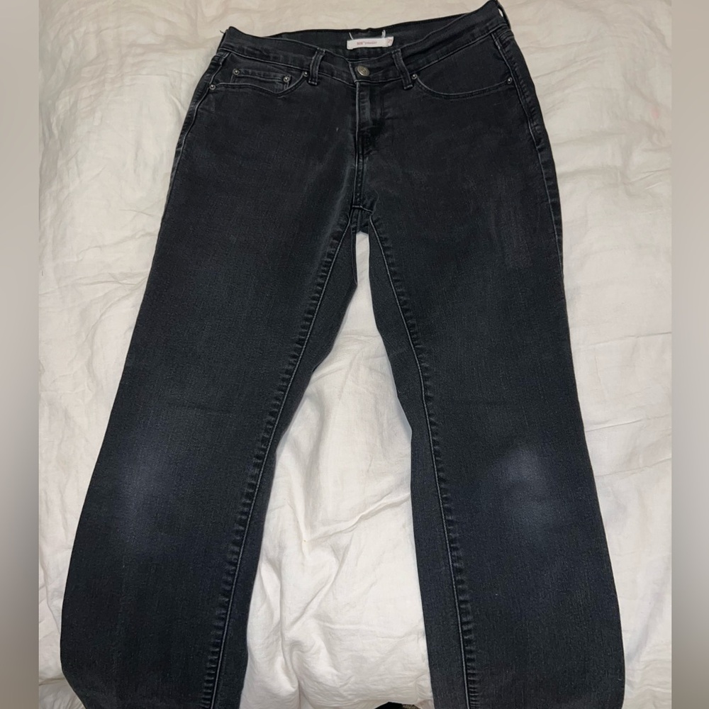Levi's 505 Straight “Faded Black” Jeans - Picture 6 of 6